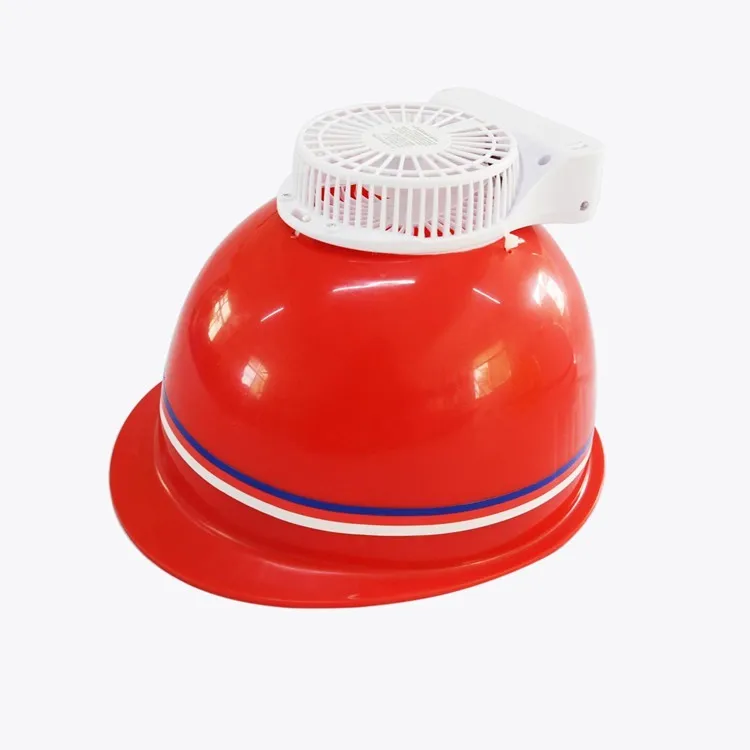 

Fan Cap Site helmet Rechargeble Hat Summer Ventilation Cooling Multi-function for Construction Laboration Red Yellow White Color