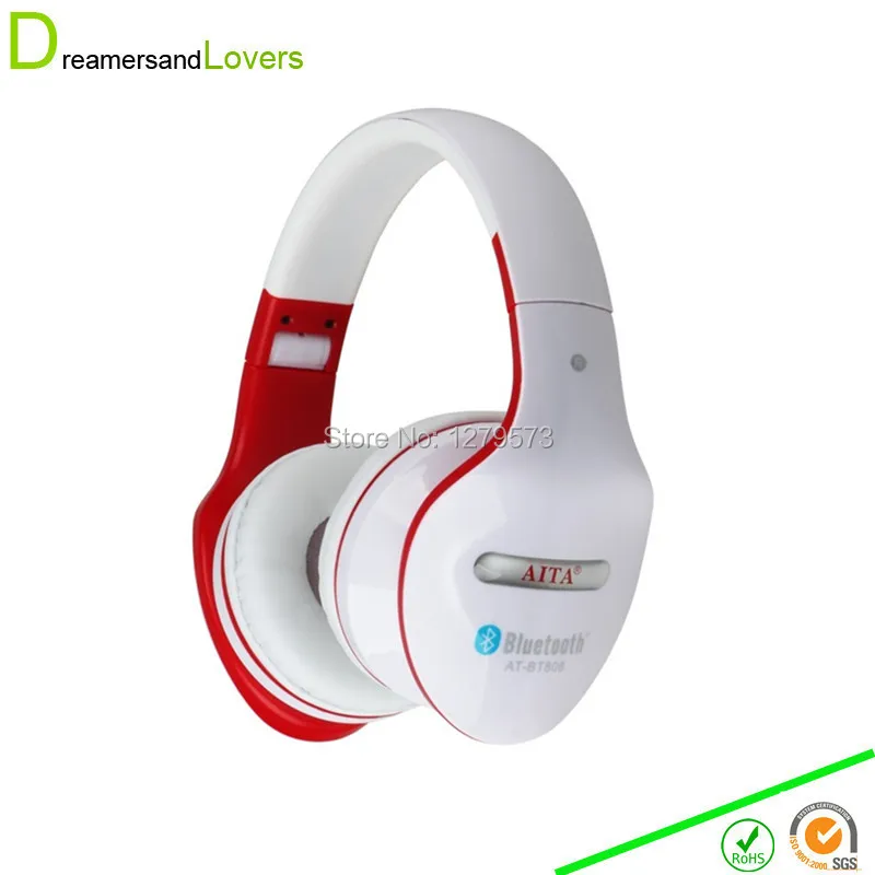 

Wireless Bluetooth Stereo Headset Headphone with Mic, Support FM & TF Card for iPhone 6 / iPhone 6 Plus / Samsung / HTC Sony MP3