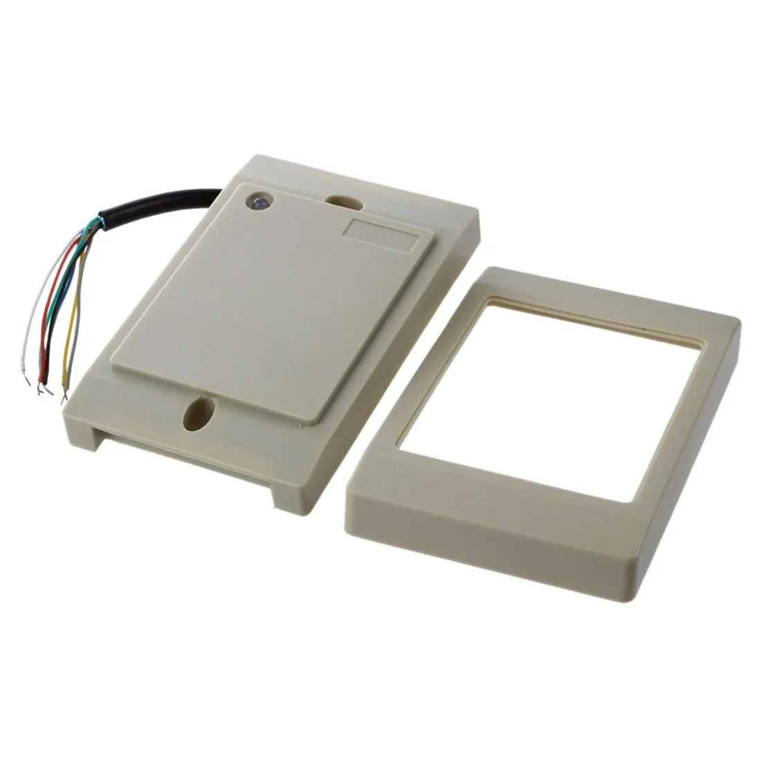

2 pcs of MOOL Proximity RFID reader door lock ID system access control Reader white