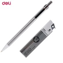Deli Mechanical Pencil set Kawaii School Office Supply Student Stationery artist paint Press Automatic Pencil For Kids Writing