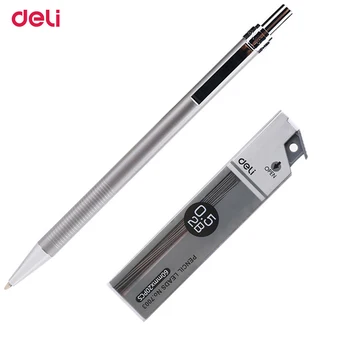 

Deli Mechanical Pencil set Kawaii School Office Supply Student Stationery artist paint Press Automatic Pencil For Kids Writing
