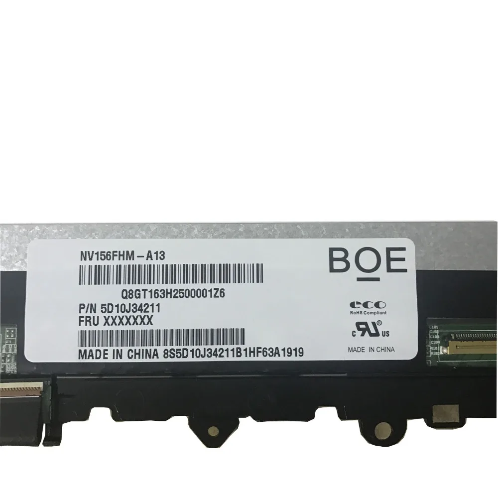 NV156FHM A13 N42 15 6 &quotдюймовый ноутбук ЖК экран дигитайзер рамка в сборе для Lenovo Edge 2