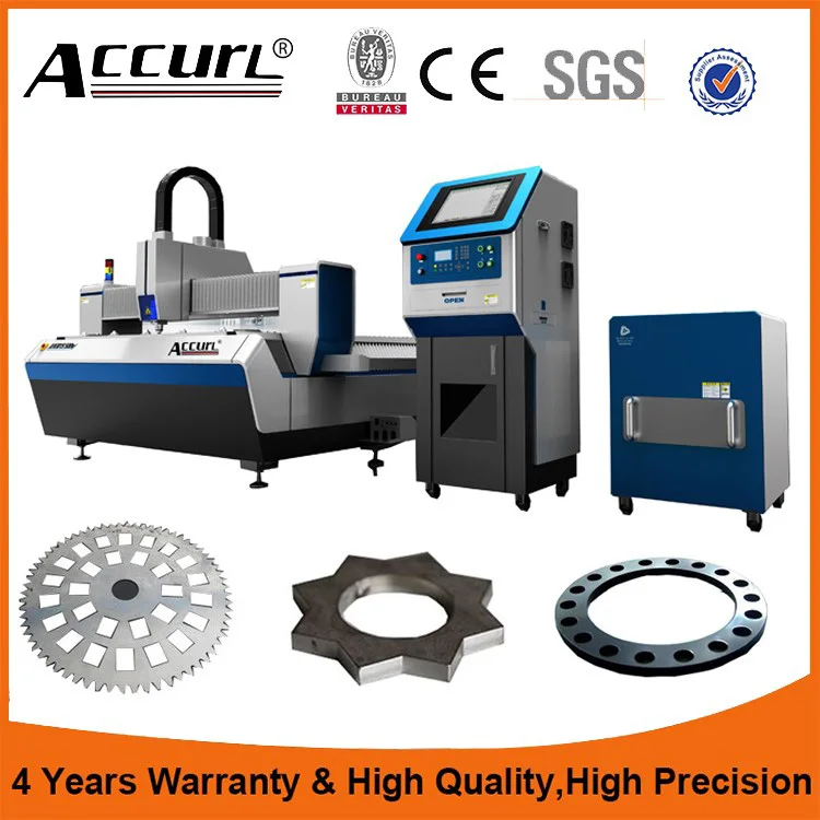 

1000W Fiber Laser Metal Cutting Machine Supported BMP Format