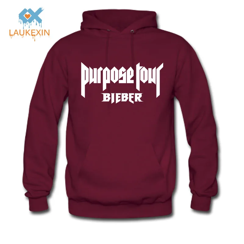 Justin Bieber Fear Of God Purpose Tour Men Woman Hoody Hoodie 2016 Autumn Winter New Long