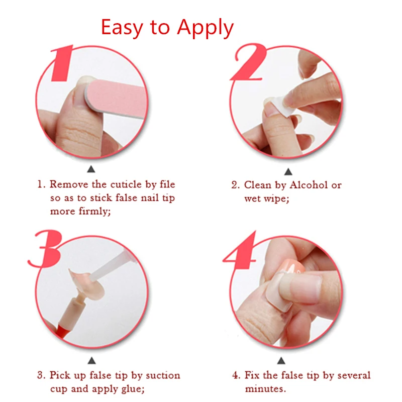 096 12 De Réduction1 Pc Ventouse Bâton Pour Sucer à Double Extrémité Appliquer Enlever Faux Ongles Conseils Faux Ongles Conseils Portable