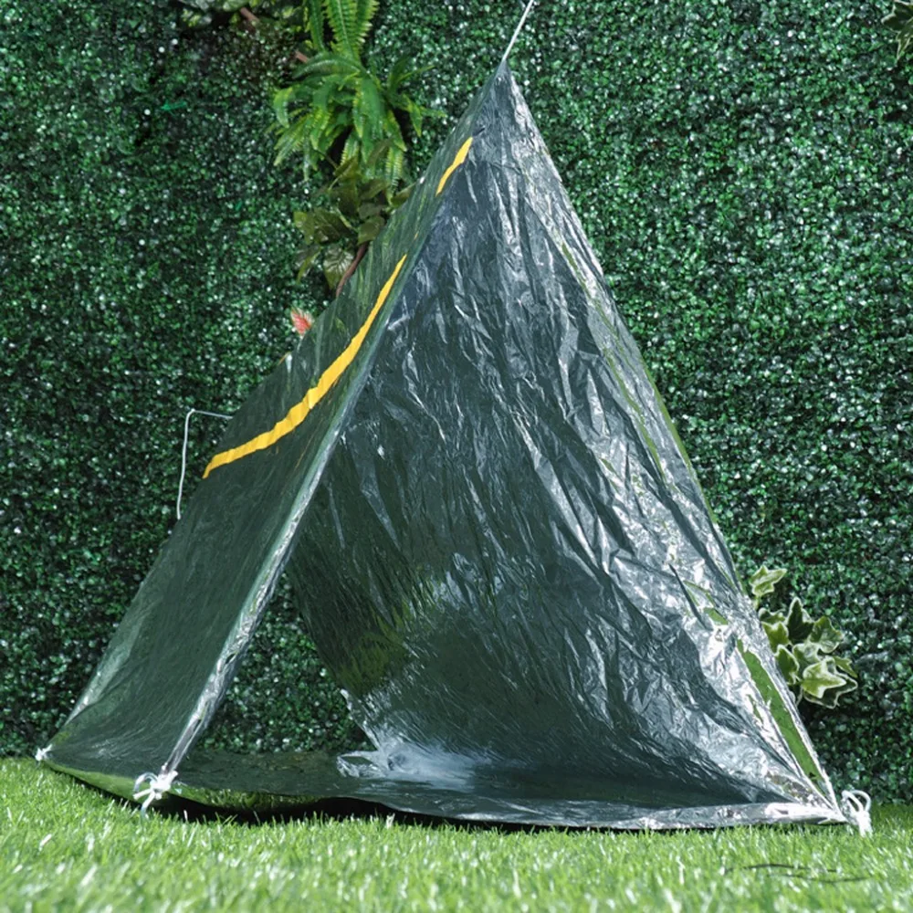 

Emergency Waterproof Survival Tube Tent Thermal Reflective Cold Weather Shelters