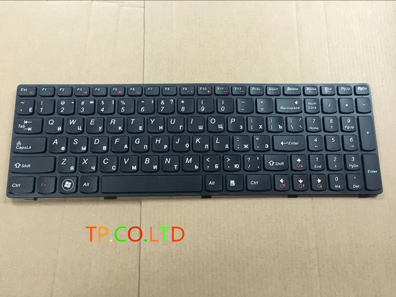 Новая клавиатура RU для Lenovo Y500 Y500N Y510P Y500NT черная ноутбука Русская раскладка|ru