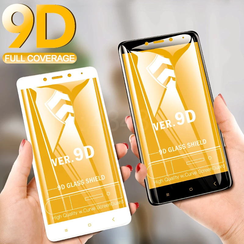 

FlanaGan 9D Tempered Glass For Xiaomi Redmi Note 4 Note 4X Screen Protector For Redmi Note 4X Note 4 Global Version Glass Film