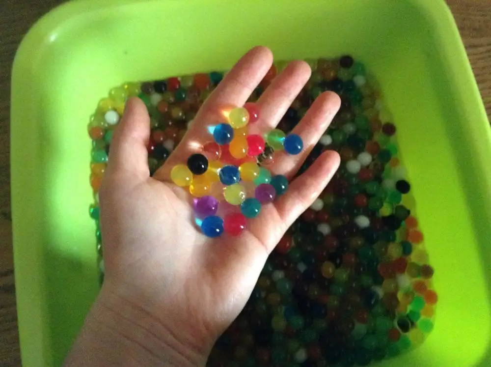 15mm Water Beads. 10000pcs=100g Orbeez.Water Beads gun Bio Gel Ball
