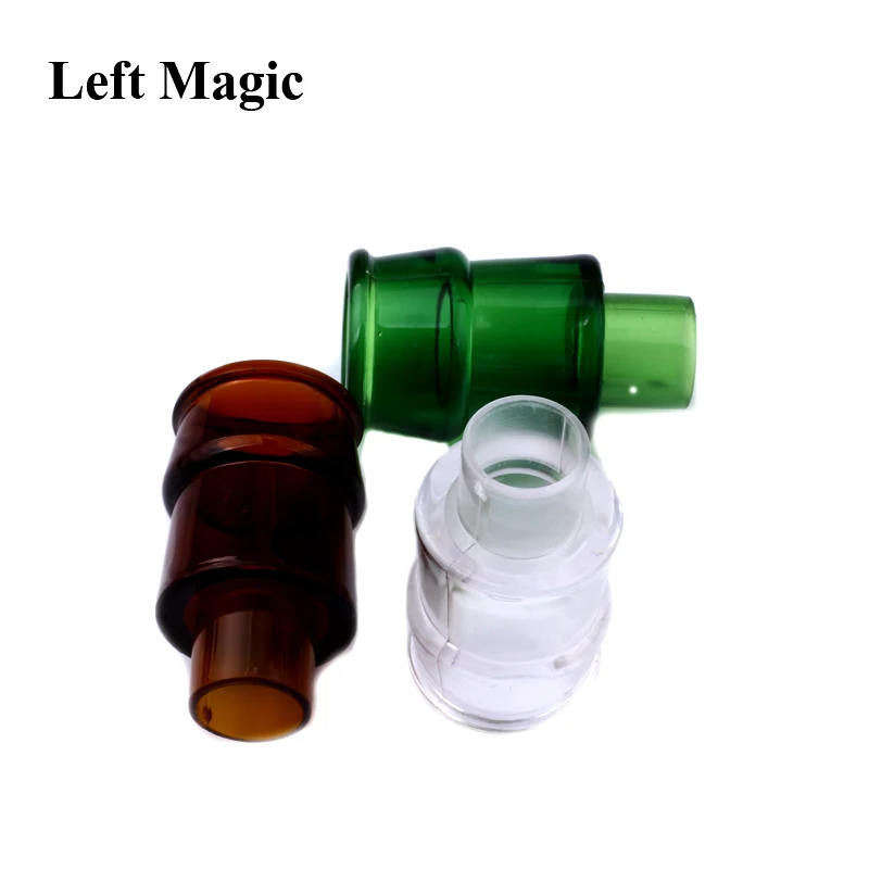 3 шт./лот исчезающая бутылка Волшебные трюки три цвета пластиковая бутылка исчезающая винная бутылка магический реквизит карты