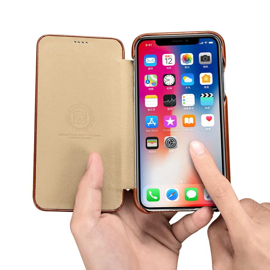 XOOMZ для iPhone XS Max чехол Роскошный Милый Винтажный чехол из натуральной кожи противоударный Броня флип-чехол для телефона iPhone XS максимальный чехол