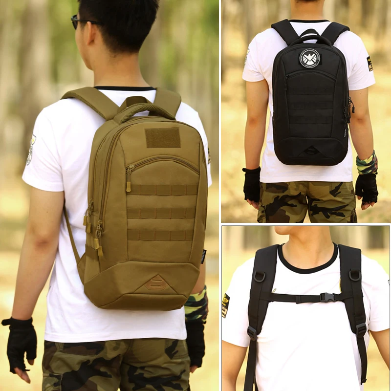  Top Nylon 35L Waterproof Outdoor Military Rucksacks Tactical Travel Sports Backpack For Camping Hik