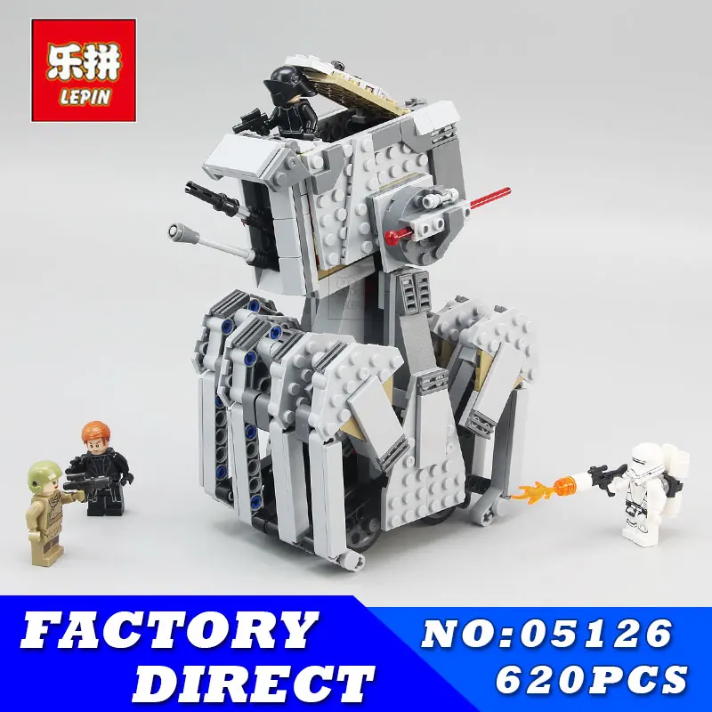 

Lepin 05126 Plan Genuine Star Wars Series The First order scout walker Set Building Blocks Bricks 620Pcs toys Compatible 75177