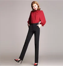 TUHAO Plus Size 4XL 3XL Formal Black Pants for Woman 2018 Spring Summer Women’s Suit OL Pants Office Ladies Work Trendy Trousers