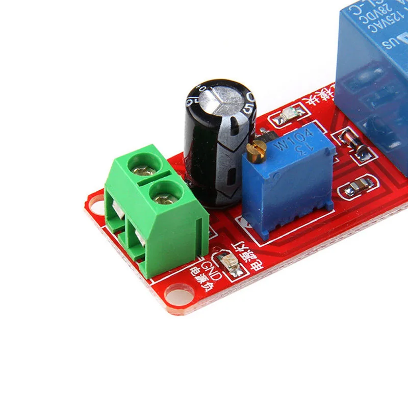 DC 12 В задержки реле Щит NE555 таймер Регулируемый Модуль 0 ~ 10 s|module 12v|module dcmodule relay 12v |