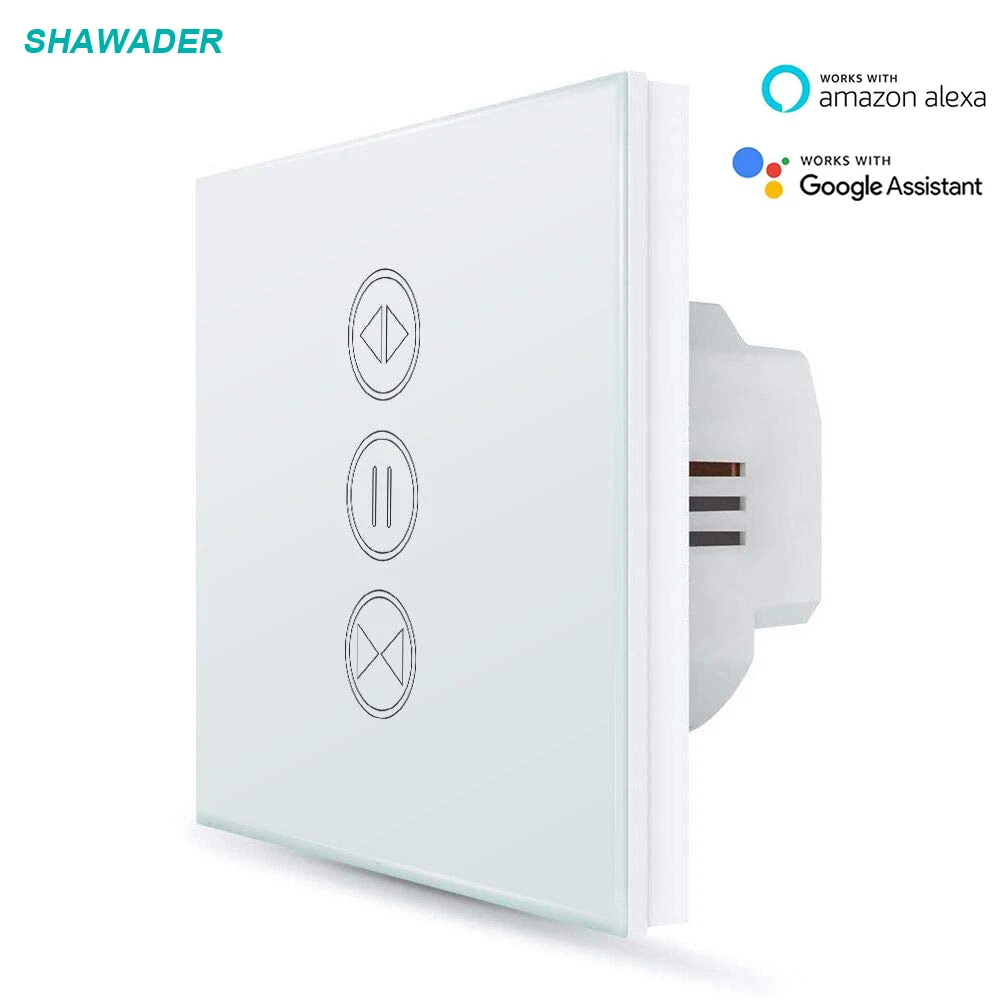 

Timer Blinds Switch Wifi Shutter Clock Watch for Roller Shutter Motor Tubular Motor Roller work with Alexa Echo Google Assistant