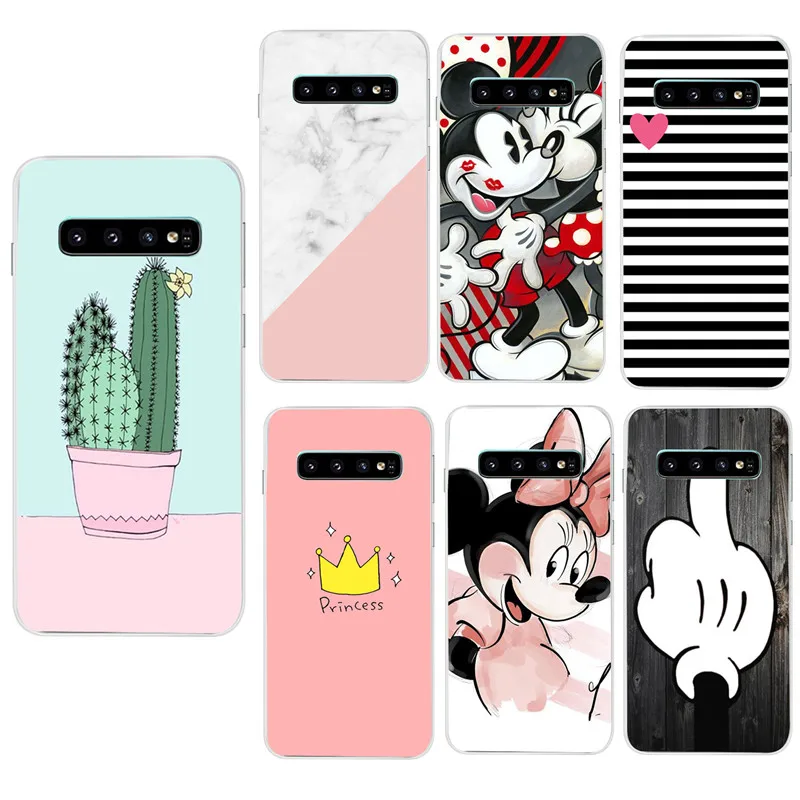 

Silicone Cases For Samsung Galaxy S10 Lite Case Cover Silicon Back Case For Samsung S8 S9 S10 Plus A7 2018 A750 A750F 6.0 Inch