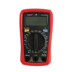 UT33D + Digitale мультиметр Авто Диапазон Palm Размеры AC DC Вольтметр Амперметр Weerstand измеритель емкости