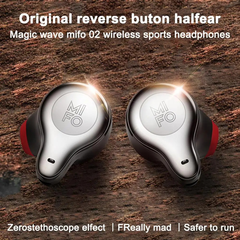 

Wireless Bluetooth Earbuds Dual In-ear TWS Sport Running Waterproof Earphones With Universal Charging Box