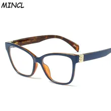 Новые кошачьи женские очки Роскошная брендовая прозрачная оправа Женская оправа для очков Модные корректирующие очки при близорукости линзы FML