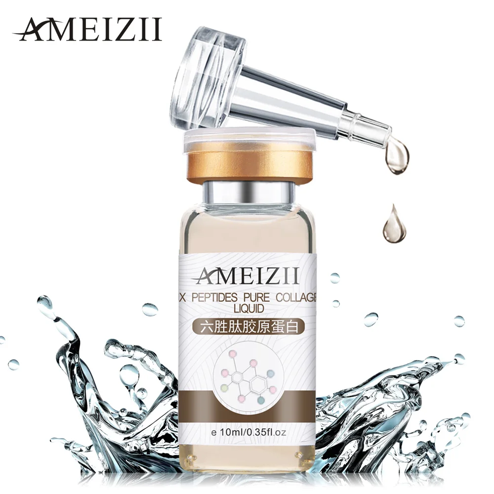 Жидкая Сыворотка AMEIZII 3 шт. омолаживающий коллагеновый шесть пептидов