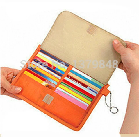 Promotion 40 Cards Storage Bags Women Men Simple Business Credit Holder Multifunctional Card Case Wallet | Дом и сад