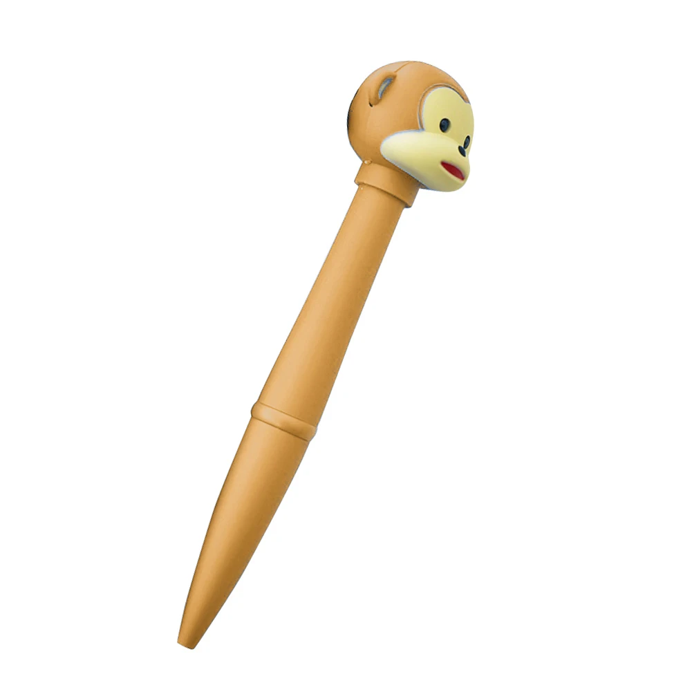 2018 Creative Monkey Owl Electronic Flashlight Pen Lights Stationery Office Kids Gift