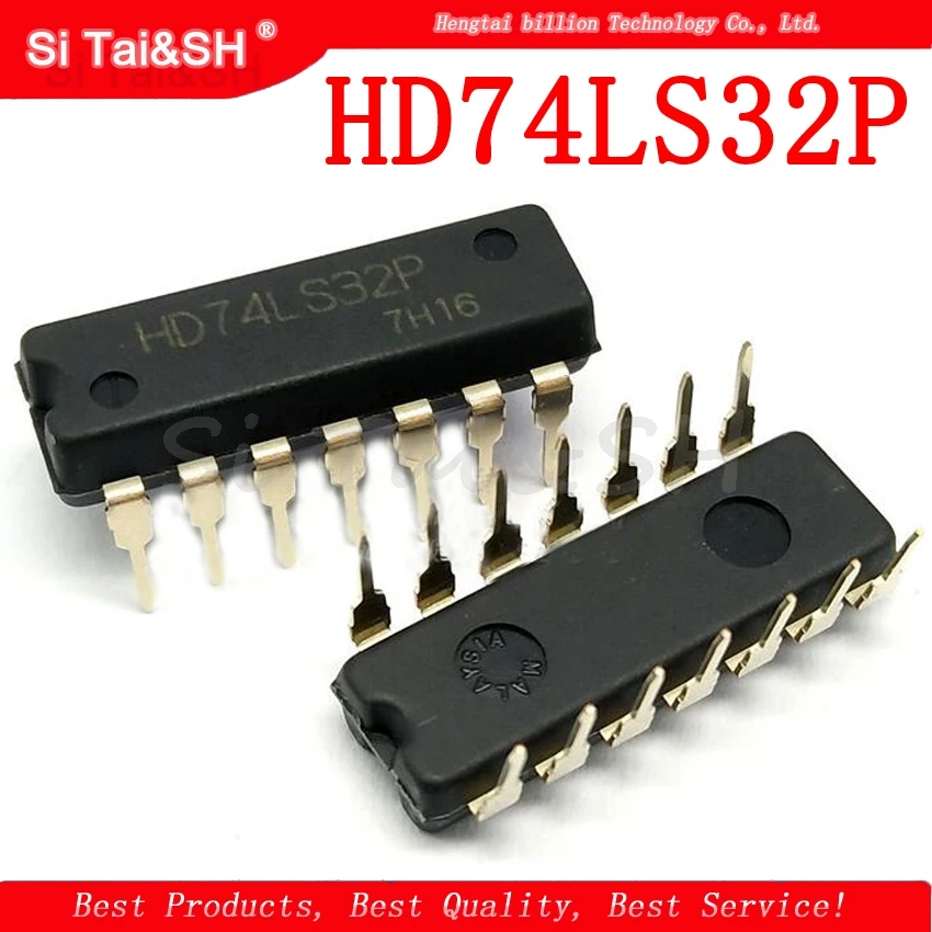 

10PCS HD74LS32P DIP14 HD74LS32 DIP SN74LS32N DIP-14 74LS32 new and original IC