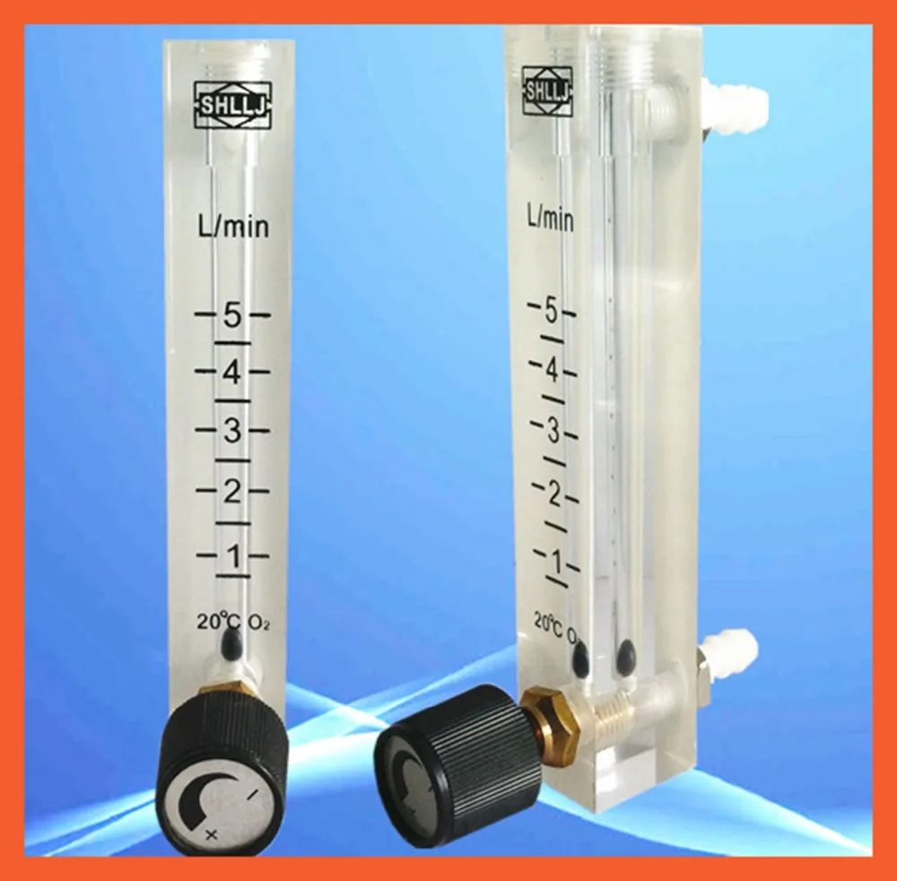 LZQ 7(1 5)LPM air flow meter(H=120mm gas flow meter)with control valve