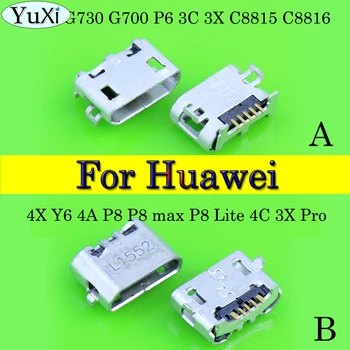 

YuXi For Huawei 4X 4X Y6 4A P8 P8 max P8 Lite 4C 3X Pro Honor 3C 3X 4C 4X 6X micro USB Charging Port Connector Plug Jack Socket