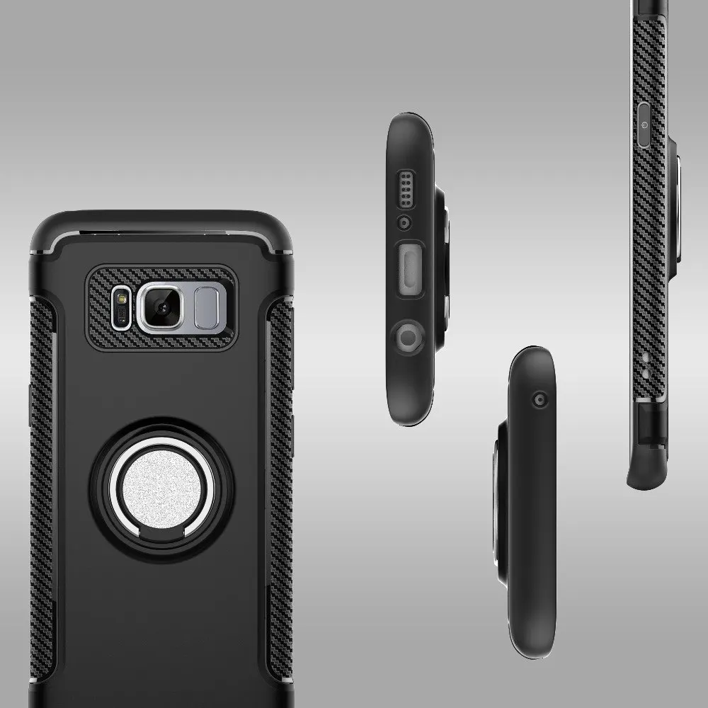 Чехол Sinbeda для Samsung Note 8 Жесткий из поликарбоната + Мягкий силиконовый чехол Galaxy S7 S8