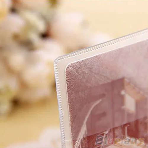Прозрачная Обложка для паспорта карты держатель, чехол, органайзер для ID карт, кошелек для путешествий, чехол для защиты кредитные карты tarjetero mujer