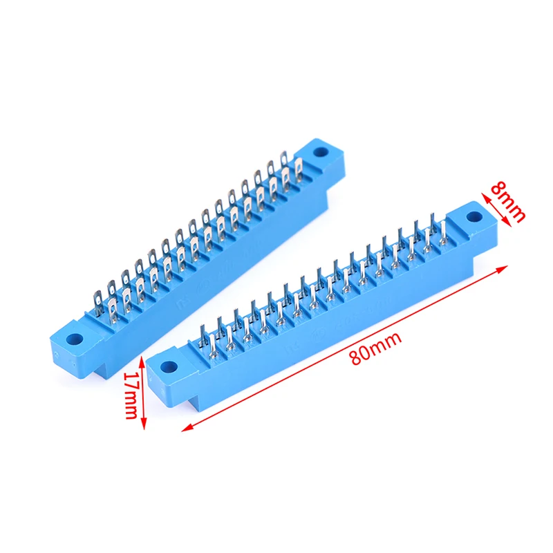 1 pc Card Краевой соединитель row 30 Pin 3 96 мм Шаг 805 Слот для пайка на печатную монтажную