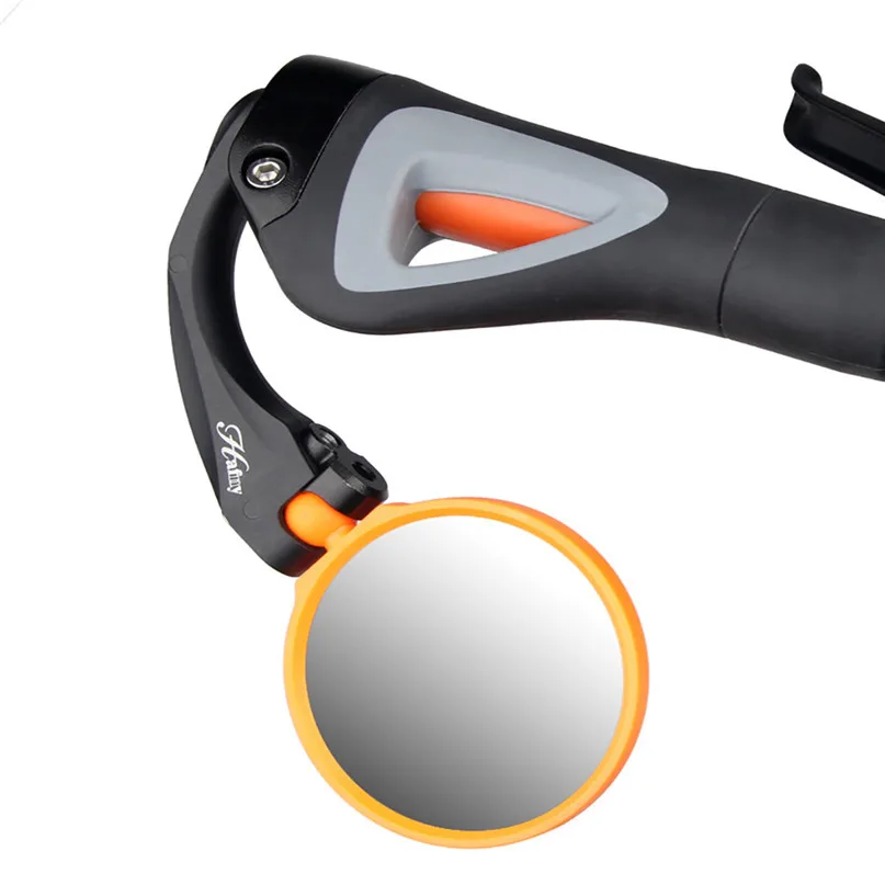 Bike Mirrors Bicycle Safety Cycling Adjustable stainless steel lens bicycle rear view mirror mountain bike mirror 18x8x2 (9)