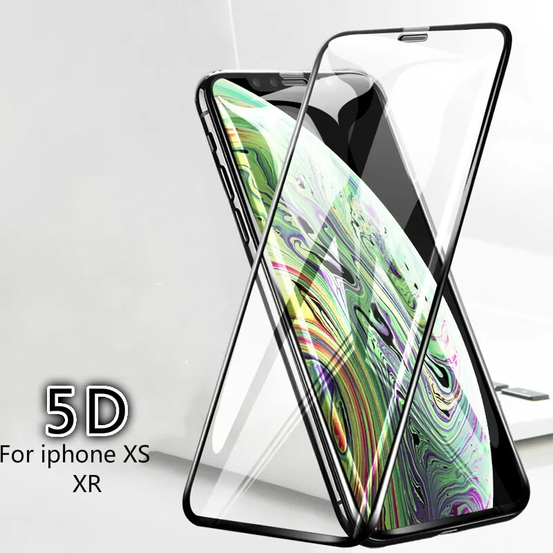 5D Full Cover Edge Tempered Glass for iPhone XS MAX XS XR X 8 7 6 6S Plus Protective Glass Film for iPhone XS MAX 8 7 6 6S 5D Full Cover Edge Tempered Glass for iPhone XS MAX XS XR X 8 7 6 6S Plus Protective Glass Film for iPhone XS MAX 8 7 6 6S