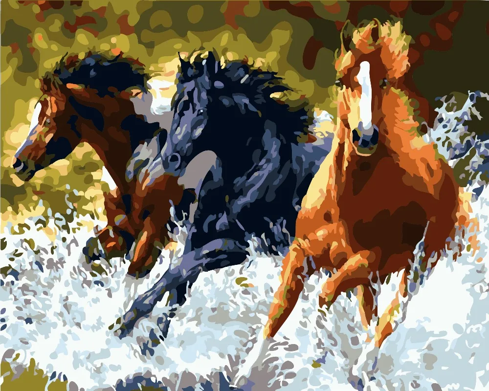 abstract horse paintings reviews online shopping