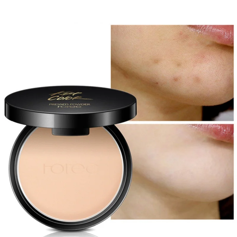 1PC Professional Brand Pressed Mineral Powder Cosmetics Long Lasting Brightening Whitening Contouring Makeup Face Powder Palette