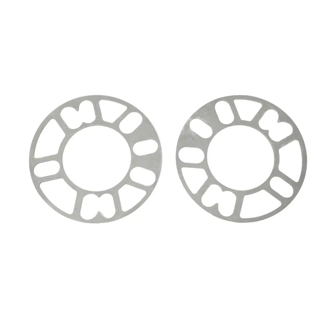 

2PCS Aluminum Alloy 4 and 5 Lug 5mm Wheel Spacer Gasket for Auto Vehicle Dropshipping