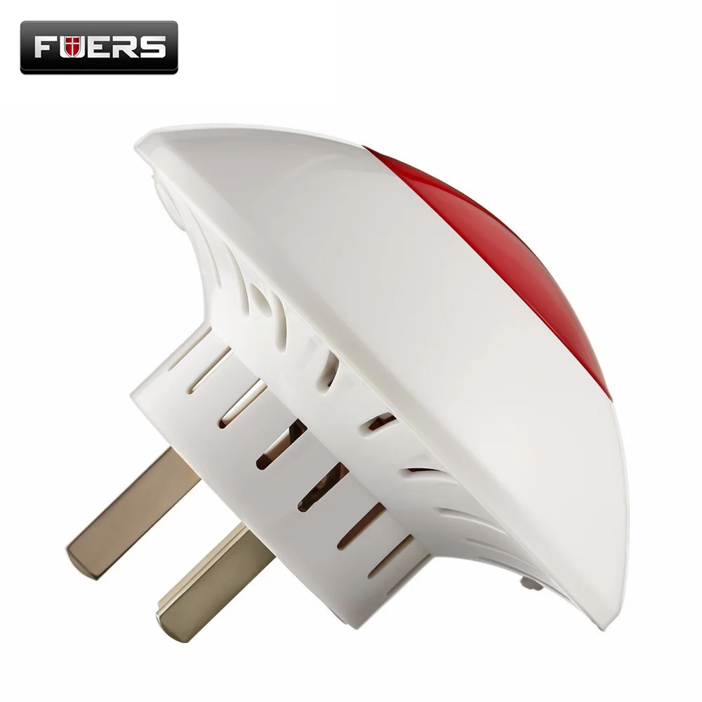 Звуковая сирена Fuers беспроводной стробоскоп 100 м для G18 G19 W1 W2 GSM Wi Fi PSTN домашняя