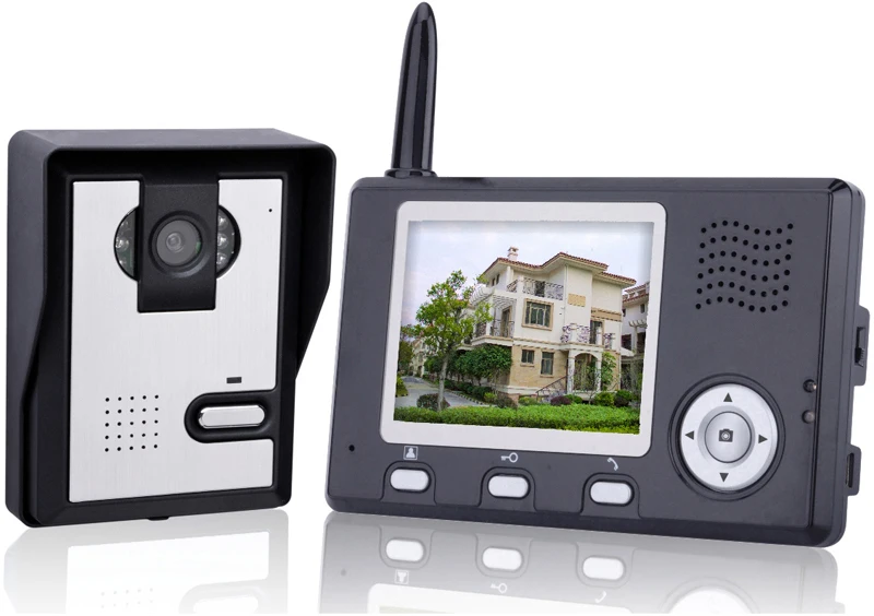 3.5 Inch Wireless Video Door Phone Intercom System With ...