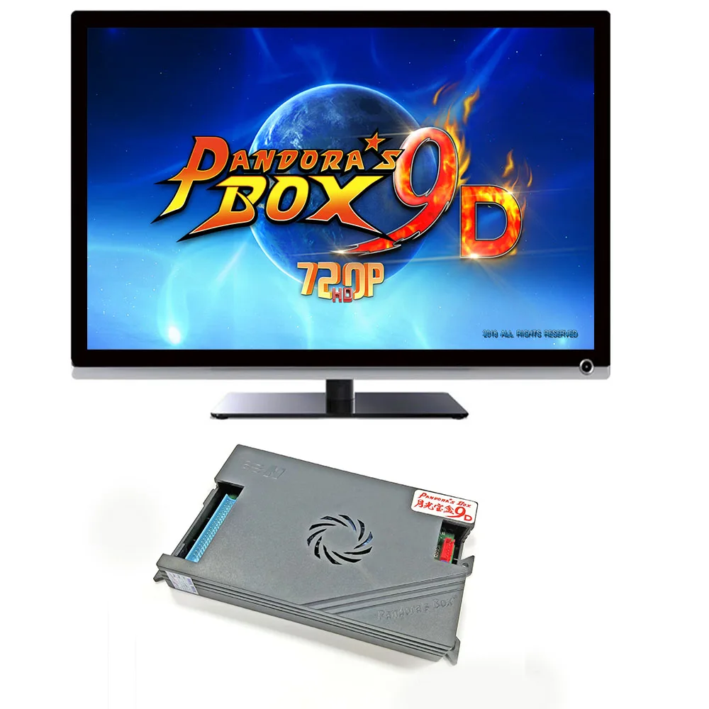 Комплект аркадной консоли для 2 игроков сделай сам Pandora box 9D 2222 в 1 игровая доска 5