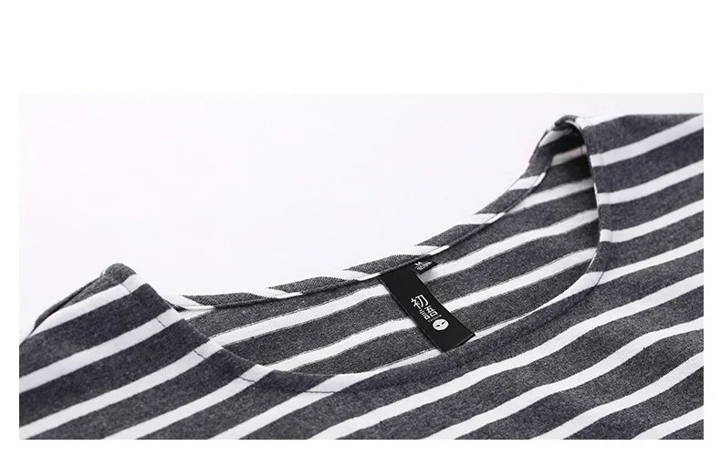 Toyouth Autumn Letter Cotton Long Sleeve T-shirts Autumn Striped Loose Tees for Women Camiseta Feminina Casual O-Neck Tops