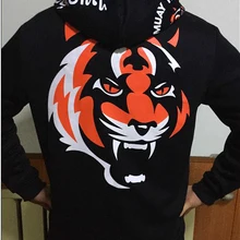 Tiger Muay-Thai Long-Sleeve-Boxing-Shirt MMA Body-Building Signature--Series