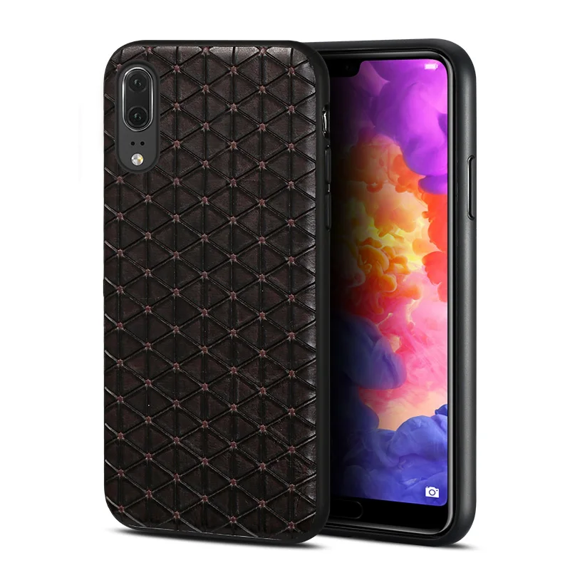 Чехол из натуральной кожи для телефона Huawei P10 P20 Lite Pro чехол в деловом стиле с