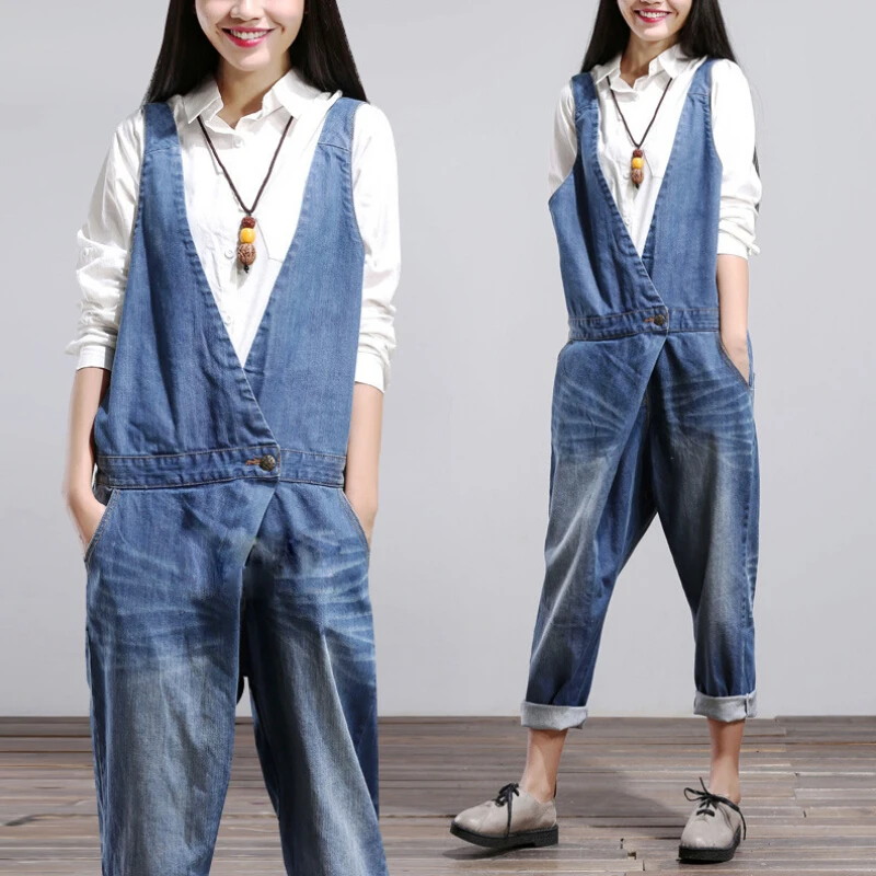 Online Get Cheap Blue Jean Overalls -Aliexpress.com