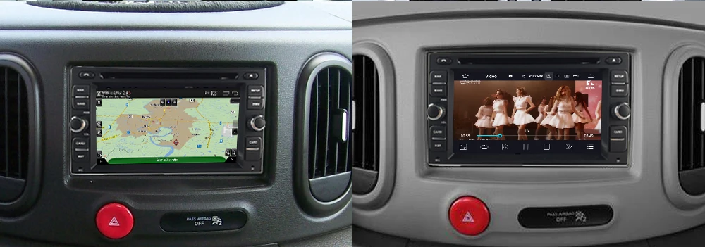 Flash Deal ZaiXi For Nissan Cube 2009~2014 2 DIN Car Android 9 GPS Naviation Multimedia system Bluetooth Radio Amplifier WiFI Bluetooth HD 2