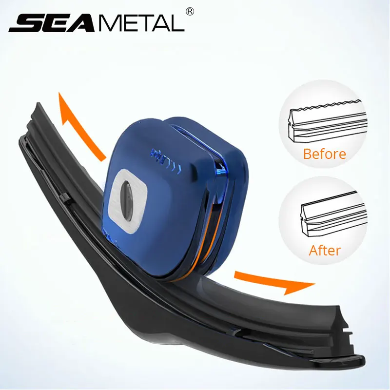 

Car Windshield Wiper Repair Tool Front Windscreen Rubber Strip Wiper Repair Keychain Blade Restorer Refurbished Auto Accessories