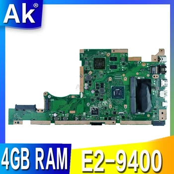 

X505BP laptop motherboard For Asus X505B X505BP Mainboard 100% test 4GB RAM E2-9400 CPU