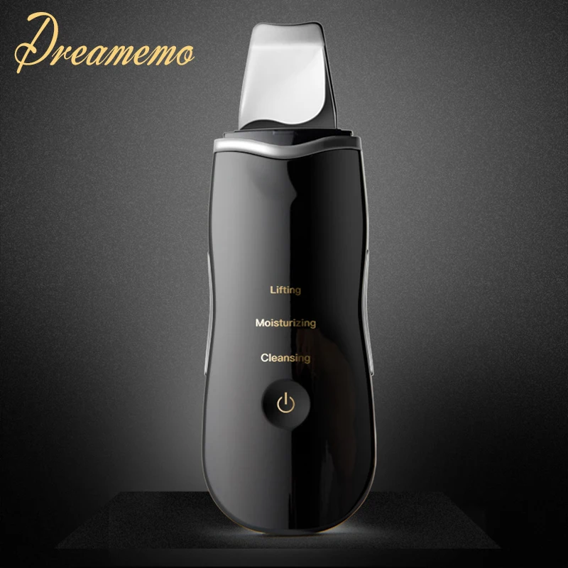 

Ultrasonic Deep Facial Clean Machine Skin Scrubber Blackhead Removal Pimple Extractor Pores Unclog Face Cleanser Peeling Shovel