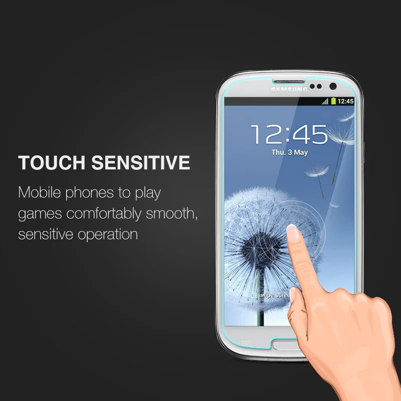 Nicotd Tempered Glass For Samsung Galaxy S3 S4 S5 S6 S7 A3 A5 J3 2015 2016 Grand Prime Screen Protector HD 2.5D Protective Film